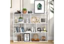 oyajia Bücherregal Würfelregal 7 Fächer Weiß Modern Bild 2