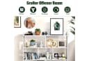 oyajia Bücherregal Würfelregal 7 Fächer Weiß Modern Bild 3