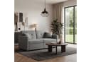 oyajia Schlafsofa 3 in 1 Klappsofa Grau mit verstellbarer Rückenlehne Bild 1