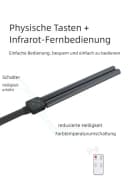 VEKROBOT LED Schreibtischlampe Schwarz Dimmbar Klemme Bild 3