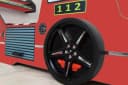 Aileenstore Autobett Rio Feuerwehrbett mit LED Licht Hochglanz Bild 5
