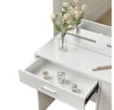 Aileenstore Schminktisch Slide inkl. dimmbare LED, Türen und Schubkästen Bild 5