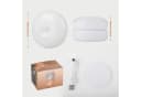 AKKEE LED Wandleuchte 360° Bewegungsmelder 3er-Set Warmweiß Bild 3
