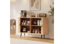Jiexi Sideboard 120cm Holzoptik mit Schiebetür Bild 2