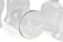 Novaliv Teelichthalter 4er-Set Glas Aufsatz für Kerzenständer Bild 4
