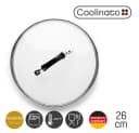 Coolinato Pfannendeckel Glasdeckel 26 cm Transparent Bild 2
