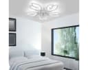 LETGOSPT Deckenventilator mit Lampe 85W LED 6 Geschwindigkeiten Bild 1