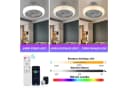 oyajia LED Deckenleuchte 50W mit Ventilator & RGB Bild 4