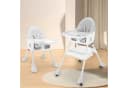 oyajia Kinderstuhl 3-in-1 Rosa/Blau 7-stufig höhenverstellbar Bild 1