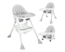 oyajia Kinderstuhl 3-in-1 Rosa/Blau 7-stufig höhenverstellbar Bild 2