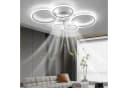oyajia Deckenleuchte 65W Deckenlampe Mit Ventilator, RGB Hintergrundlicht, 6 Geschwindigkeiten Bild 5