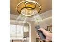 oyajia Deckenventilator mit LED Beleuchtung 55W Timer Bild 1