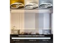 oyajia Deckenventilator mit LED Beleuchtung 55W Timer Bild 3