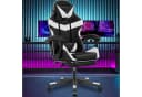oyajia Gaming-Stuhl Ergonomisch Schwarz/Weiß Bild 2