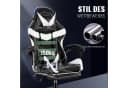 oyajia Gaming-Stuhl Ergonomisch Schwarz/Weiß Bild 5