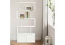 oyajia Bücherregal 151cm Weiß 4 Fächer Holzwerkstoff Bild 3