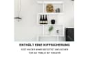 oyajia Bücherregal 151cm Weiß 4 Fächer Holzwerkstoff Bild 5