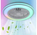 WILGOON Deckenleuchte Deckenventilator mit LED, RGB, Bluetooth Bild 1
