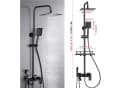 LOVONLIVE Duschsystem Edelstahl Thermostat Wassersparend Bild 1