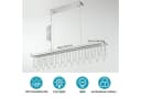 WILGOON LED Pendelleuchte 38W Kristall Dimmbar Silber Fernbedienung Bild 5