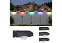 WILGOON LED Solarleuchte 4 Stück RGB Gartenleuchte Bild 2
