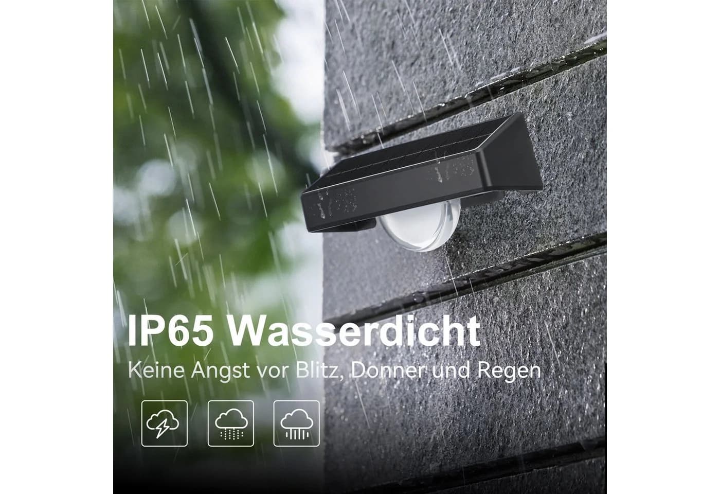 WILGOON LED Solarleuchte 4 Stück RGB Gartenleuchte - Bild 5