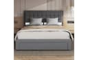 oyajia Polsterbett Doppelbett 140x200cm Grau Bild 3