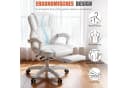 oyajia Bürostuhl Ergonomisch, 135° neigbar, mit Fußstütze, PU-Leder, bis 150 kg Bild 4