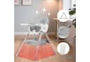 oyajia Kinderstuhl 3-in-1 Rosa/Grau Bild 4