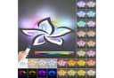 oyajia LED Deckenleuchte Dimmbar mit Fernbedienung RGB Hintergrundbeleuchtung Bild 2