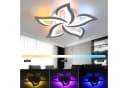 oyajia LED Deckenleuchte Dimmbar mit Fernbedienung RGB Hintergrundbeleuchtung Bild 3