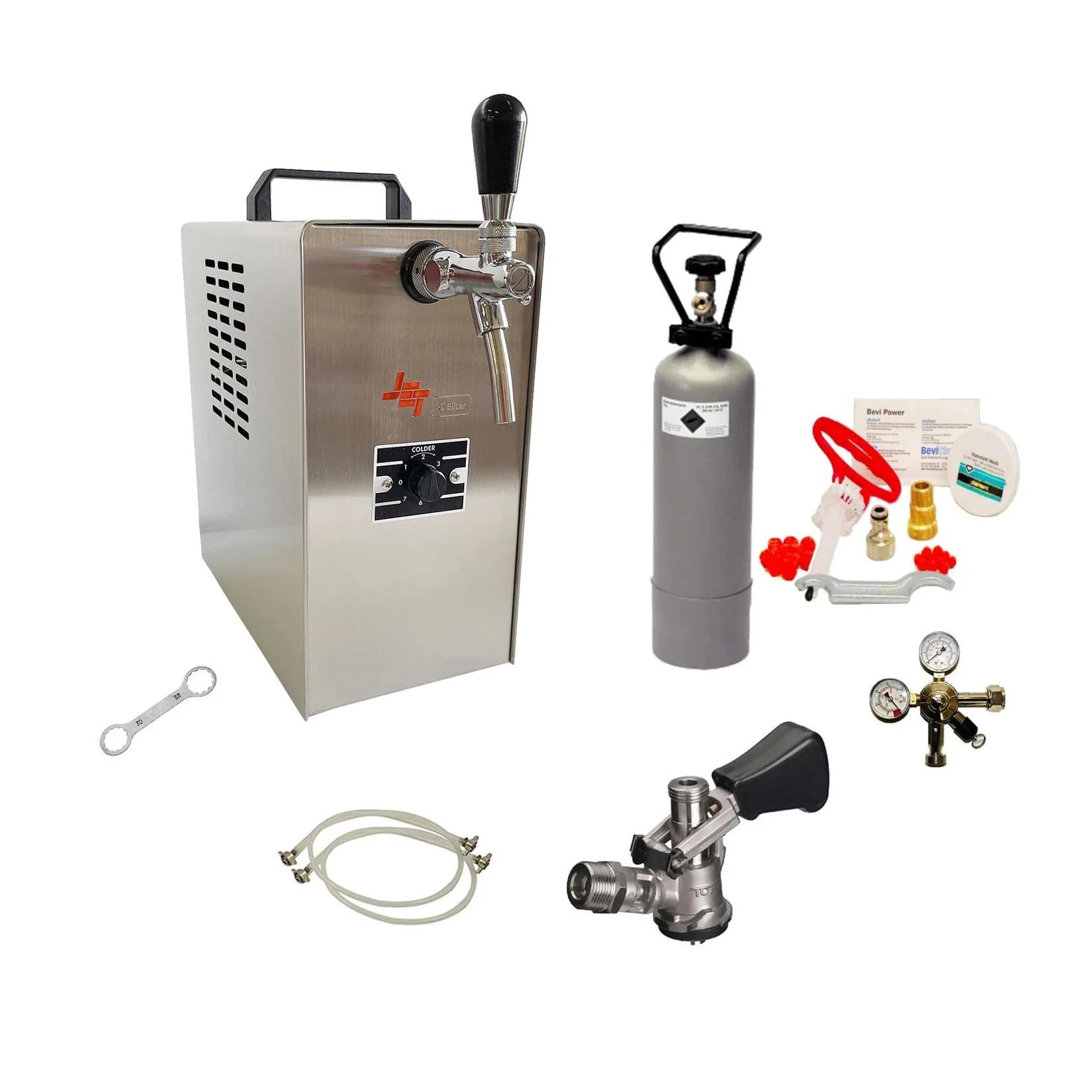 ich-zapfe Komplett Set Zapfanlage JET 30 Bierkoffer