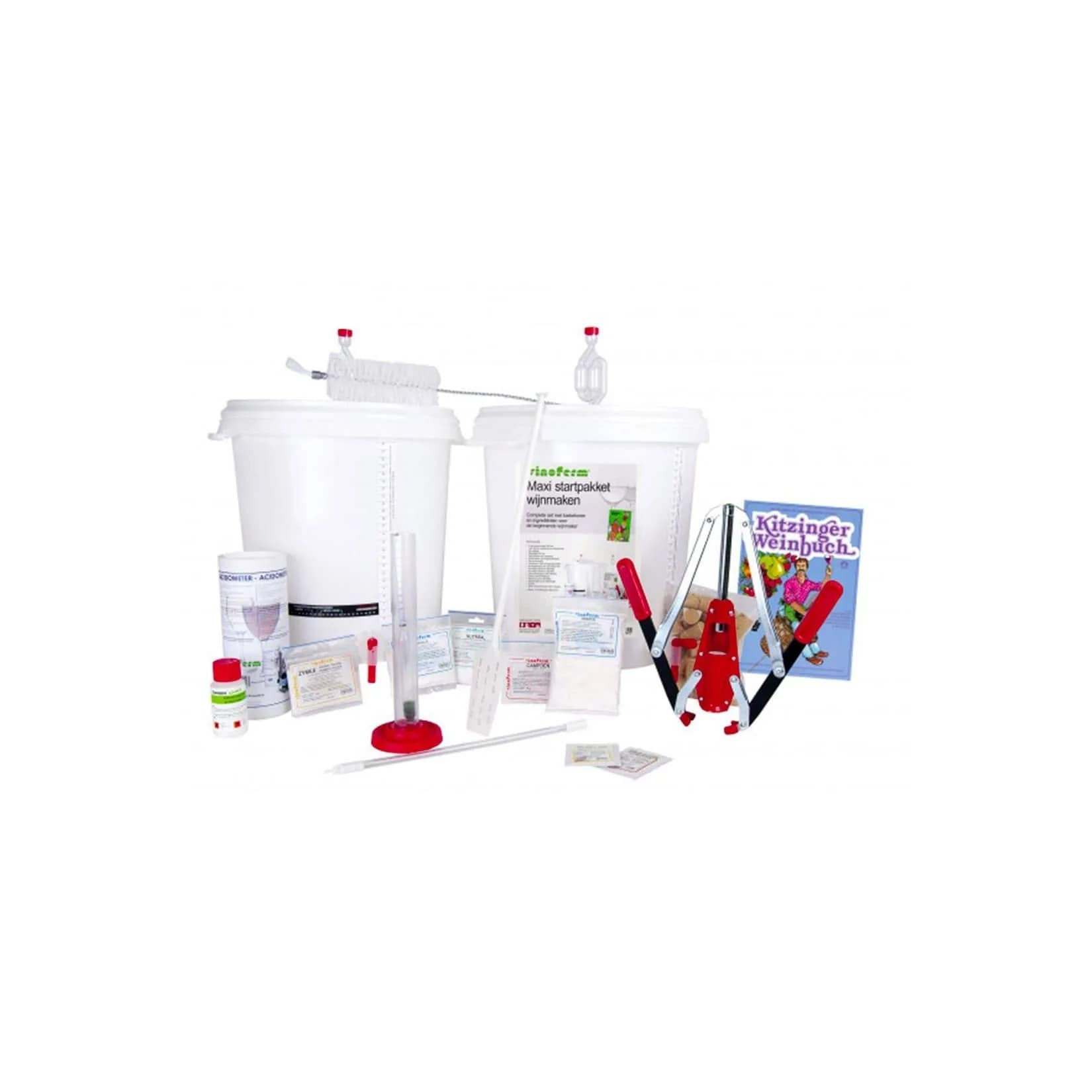 ich-zapfe Wein Set - Startpaket MAXI mit Anleitung