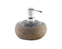 wohnfreuden Seifenspender Naturstein 13 cm Grau Poliert Bild 5