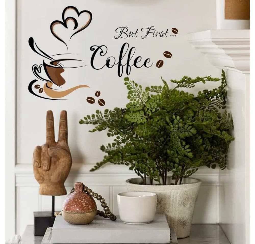 VEKROBOT Wandsticker Wandaufkleber Selbstklebend Kreative Dekofolie Wohnzimmer Küche Café - Bild 3