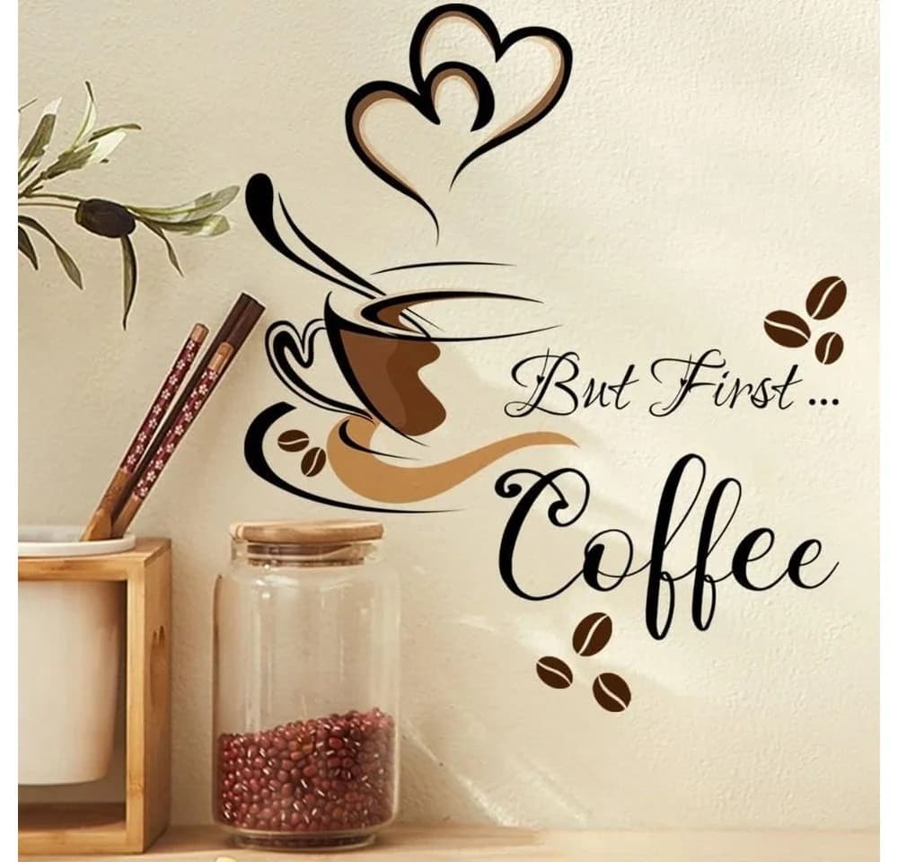 VEKROBOT Wandsticker Wandaufkleber Selbstklebend Kreative Dekofolie Wohnzimmer Küche Café - Bild 5