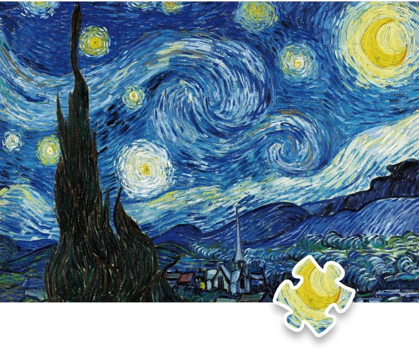 VEKROBOT Puzzle 1000 Teile Matt Blau für Erwachsene - Bild 3