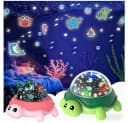 QUBEBU LED Nachtlicht Schildkröte 5 Farben Ozean Sternenhimmel Projektor Bild 2