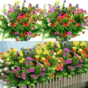VEKROBOT Kunstblumenstrauß 12er Set für Zuhause & Hochzeiten Bild 2