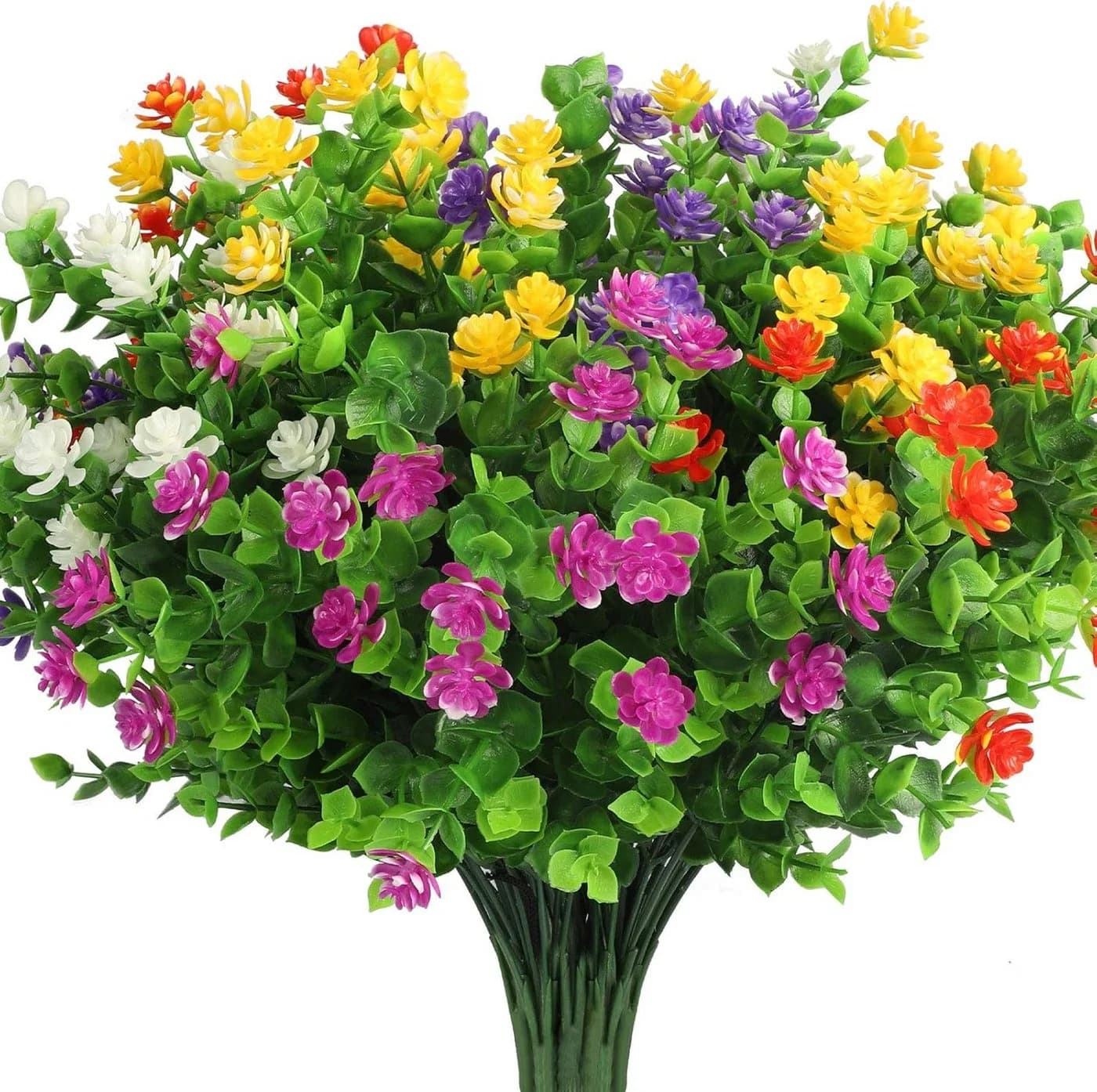 VEKROBOT Kunstblumenstrauß 12er Set für Zuhause & Hochzeiten - Bild 3