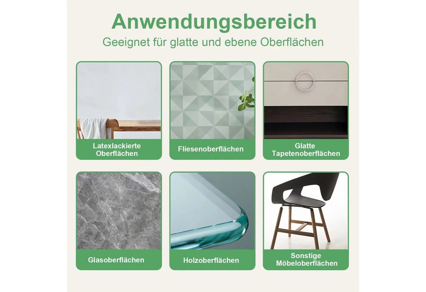 Refined Living 8er Set Selbstklebende Acrylspiegel 20x20cm - Bild 4