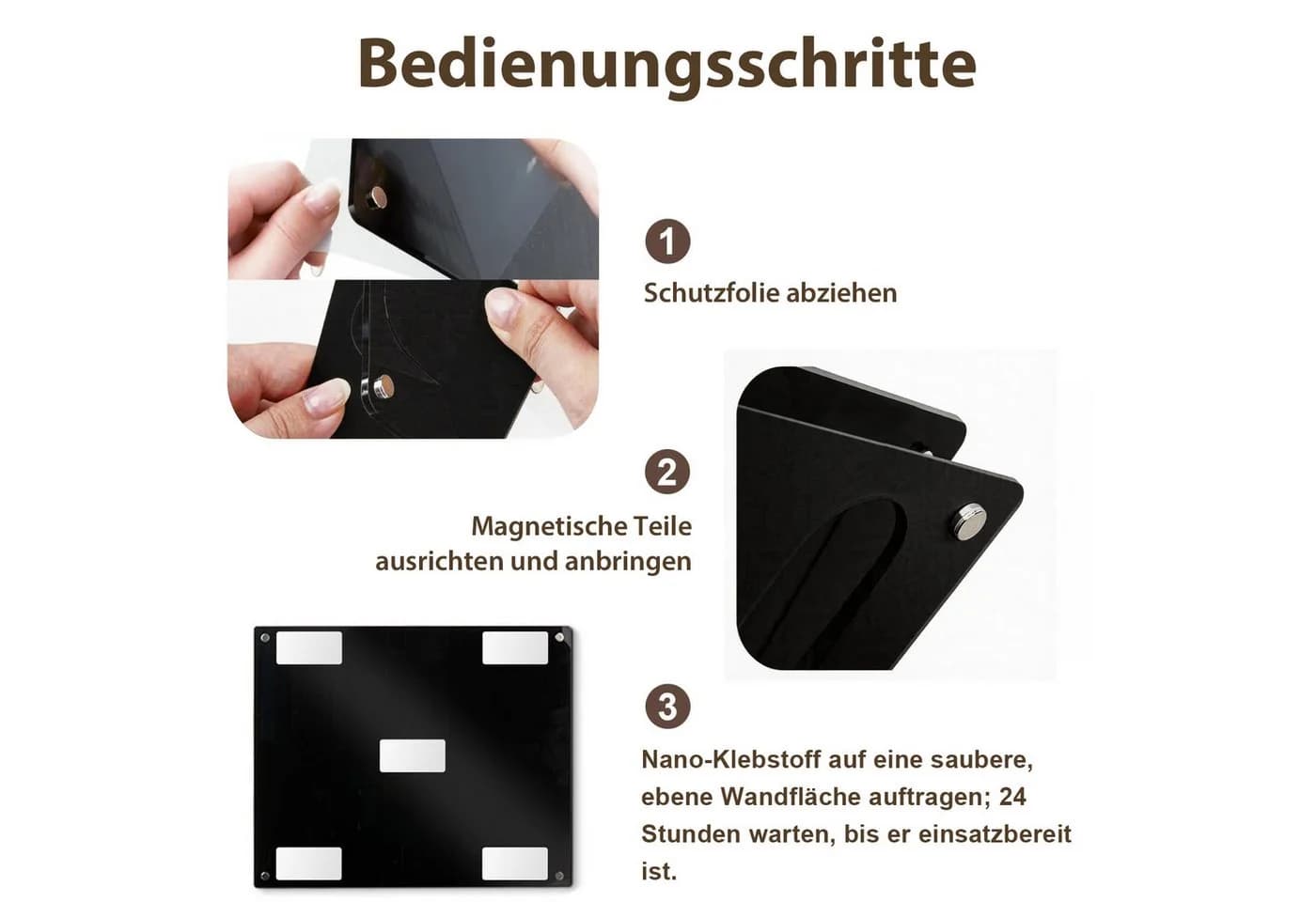 Refined Living Kapselspender Magnetisch Schwarz für Nespresso Original - Bild 3