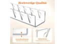 AIMAX Cap Organizer 2er-Set Acryl Kappenhalter transparent Bild 5