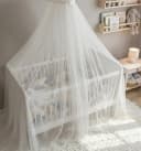 Baby Fancyroom Betthimmel aus 12 Meter Tüll für Kinderbett Bild 1