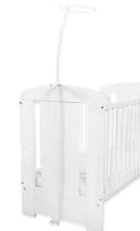 Baby Fancyroom Himmelstange Kinderbett Weiß Metall Bild 2