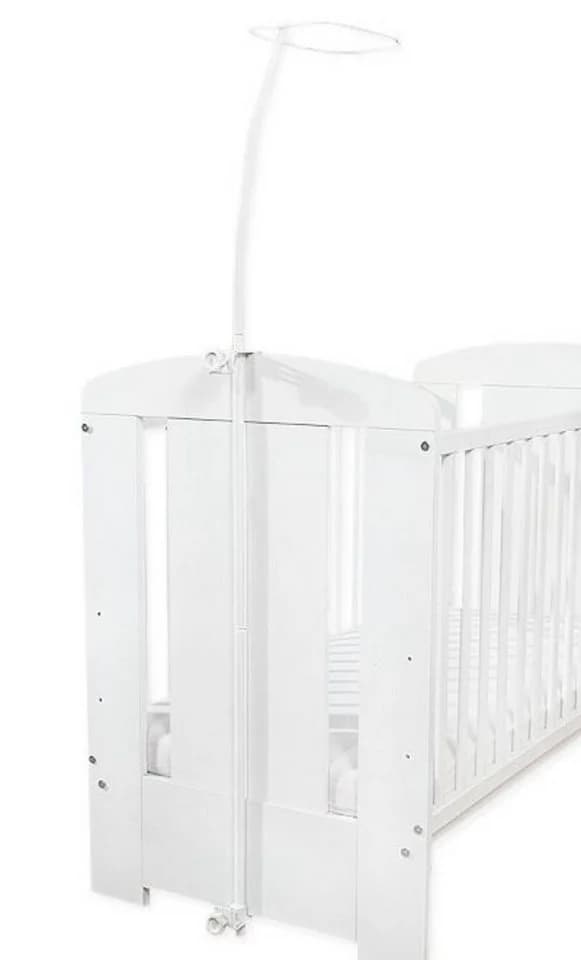 Baby Fancyroom Himmelstange Kinderbett Weiß Metall - Bild 2