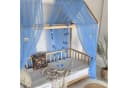 Baby Fancyroom Betthimmel Tüll Hausbett Kinderbett 340cm/380cm Blau Montessori Bild 5