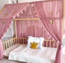 Baby Fancyroom Betthimmel Tüll 340/380 cm Rosa Montessori Bild 3