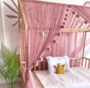 Baby Fancyroom Betthimmel Tüll 340/380 cm Rosa Montessori Bild 4