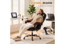 oyajia Bürostuhl Ergonomisch Schwarz Kunstleder Massage Bild 5